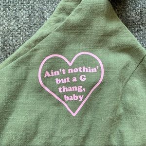 NWOT Saturday Morning Pancakes G Thang Jumpsuit-size L